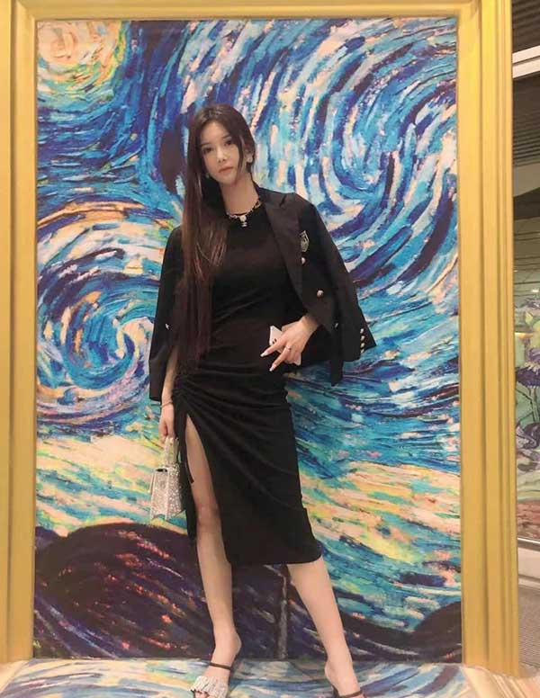 迪拜模特微信